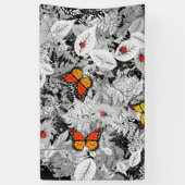 Buizen en bladeren spandoek (Verticaal)