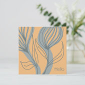 Buizen Kaart (Staand voorkant)