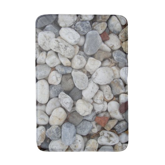 Buizen, stenen, rotsen badmat (Voorkant Verticaal)