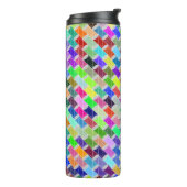 Buizen Thermische Tumbler Thermosbeker (Gedraaid links)