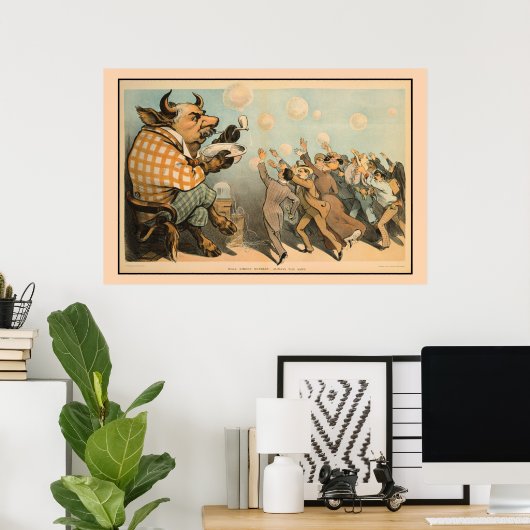 Buizen van de muur, altijd dezelfde poster (Thuiskantoor)