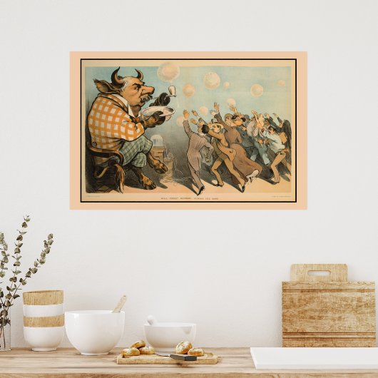 Buizen van de muur, altijd dezelfde poster (Keuken)