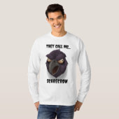 Buizerd in een Blizzard Bird Halloween T-shirt (Voorkant volledig)