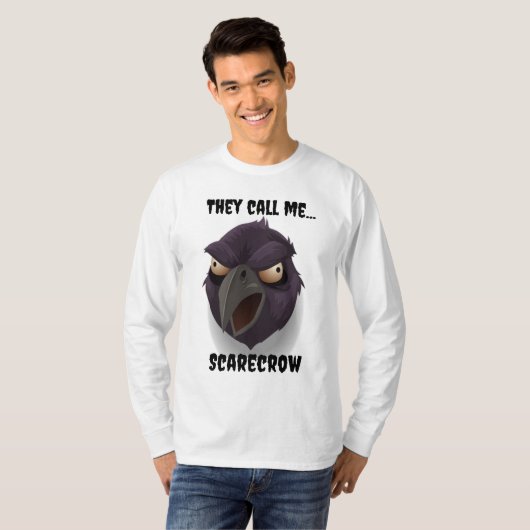 Buizerd in een Blizzard Bird Halloween T-shirt (Voorkant volledig)