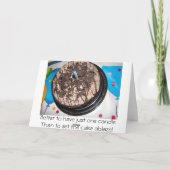 Buizerds & Evening Sky, over de heuvels Verjaardag Kaart (Achterkant)