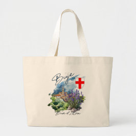 Buje Kroatië Grote Tote Bag