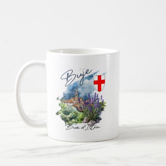 Buje Kroatië Koffiemok (Links)