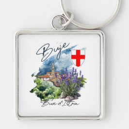 Buje Kroatië Sleutelhanger