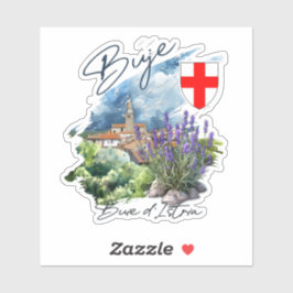 Buje Kroatië Sticker
