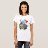 Buje Kroatië T-shirt (Voorkant volledig)