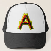 Bujeto Alphabet A Trucker Pet (Voorkant)