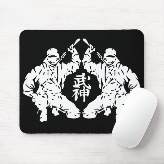 Bujinkan Ninjas Mousepad Muismat (Met muis)