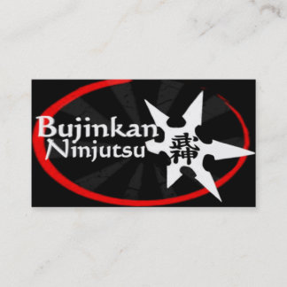 Bujinkan Ninjutsu Visitekaartje