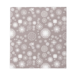 BuJo Patroon Papier Stoffige Roze Bloemen Notitieblok