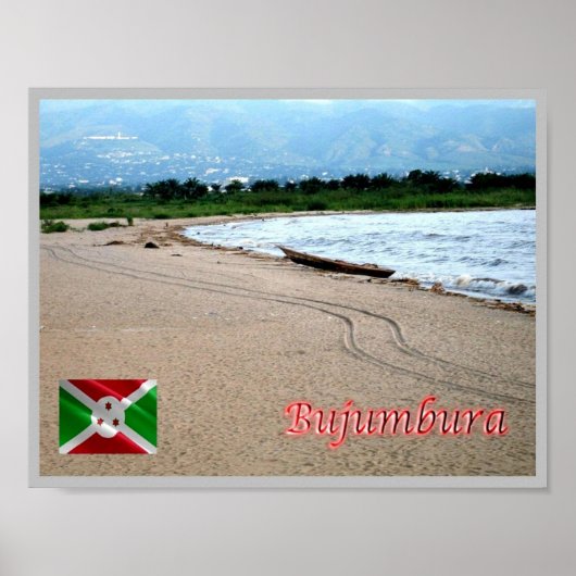 Bujumbura Beach - Poster (Voorkant)