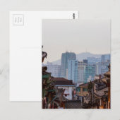 Bukchon Hanok Village Contrast Briefkaart (Voorkant / Achterkant)