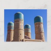 Bukhara, Oezbekistan - Chor Minor Madrassah Briefkaart (Voorkant)
