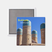 Bukhara, Oezbekistan - Chor Minor Madrassah Magneet (Voorkant / Achterkant)