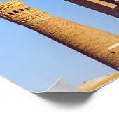 Bukhara, Oezbekistan - Kalyaanse moskee Poster (Hoek)