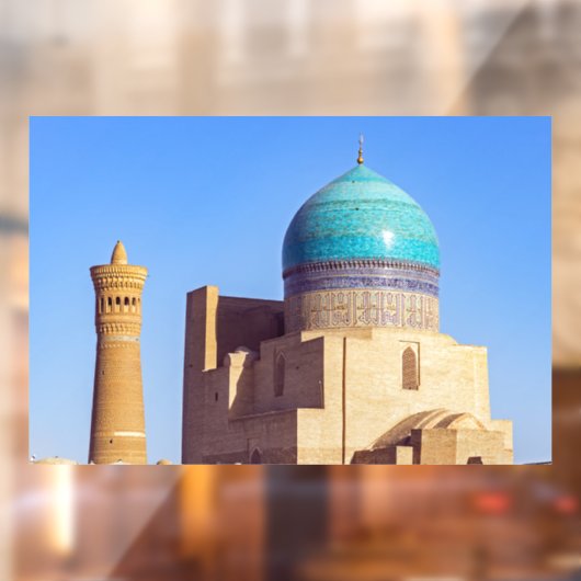 Bukhara, Oezbekistan - Kalyaanse moskee Raamsticker (Vel 2)