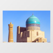 Bukhara, Oezbekistan - Kalyaanse moskee Raamsticker (Vel)