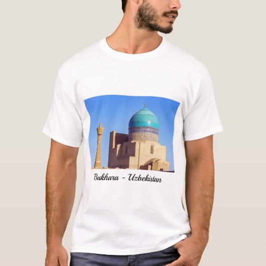 Bukhara, Oezbekistan - Kalyaanse moskee T-shirt (Voorkant)