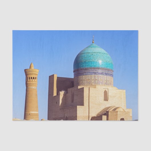 Bukhara, Oezbekistan - Kalyaanse moskee Tissuepapier (Voorkant)