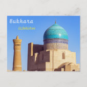Bukhara, Oezbekistan -  Kalyan-moskee Briefkaart (Voorkant)
