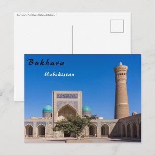 Bukhara, Oezbekistan - Po-i-Kalyan Briefkaart