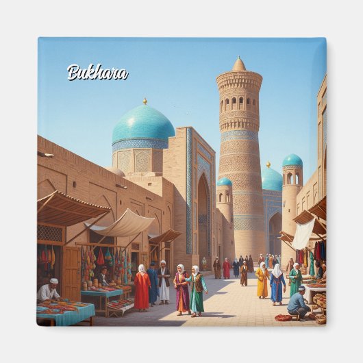 Bukhara Oezbekistan Reizen Magneet (Voorkant)