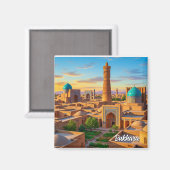 Bukhara Oezbekistan Reizen Magneet (Voorkant / Achterkant)