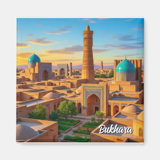 Bukhara Oezbekistan Reizen Magneet (Voorkant)