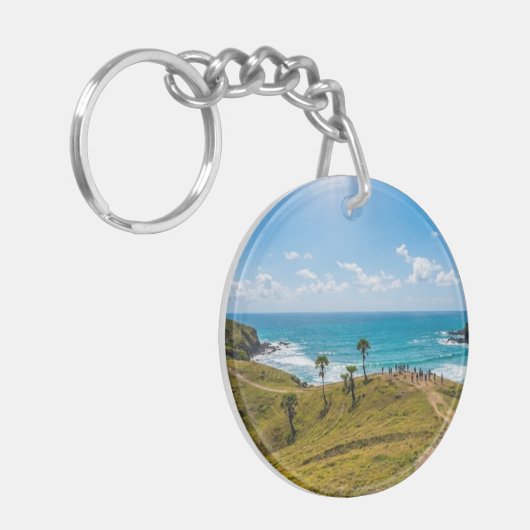 Bukit Merese Lombok Coastal View Keychain (Voorkant Links)