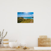 Bukit Merese Lombok Kust Zonsondergang Landschapsk Poster (Keuken)