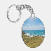 Bukit Merese Lombok Kustzicht Sleutelhanger (Voorkant Links)