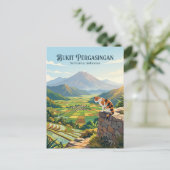 Bukit Pergasingan Indonesië Briefkaart (Staand voorkant)