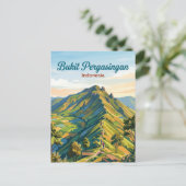 Bukit Pergasingan Indonesië Briefkaart (Staand voorkant)