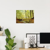Bukkenbomen in de lente, Christian Zacho Poster (Thuiskantoor)
