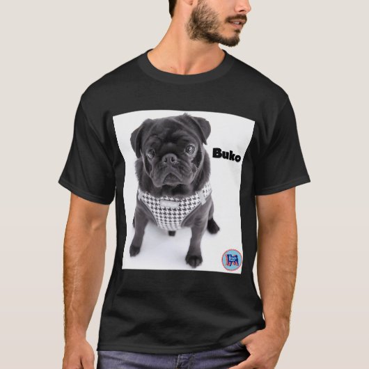 Buko de Pug T-shirt (Voorkant)