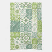 Buko Pandan Green  Theedoek (Verticaal)