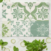 Buko Pandan Green  Theedoek (Gevouwen)