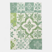 Buko Pandan Green  Theedoek (Verticaal)