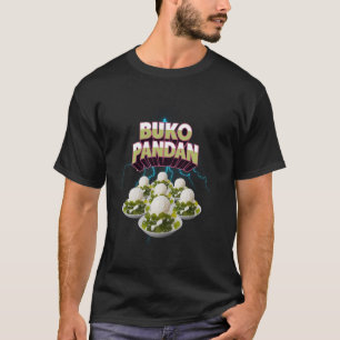 Buko Pandan Meme Bootleg Rap Stijl 90s Vintage Pre T-shirt