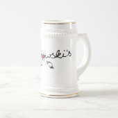 Bukowski - Beer Stein Bierpul (Voorkant rechts)