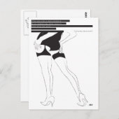 Bukowski, Briefkaart (Voorkant / Achterkant)