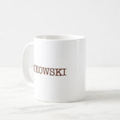 Bukowski Koffiemok (Voorkant links)