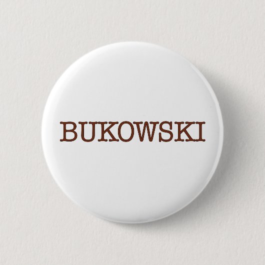 Bukowski Ronde Button 5,7 Cm (Voorkant)