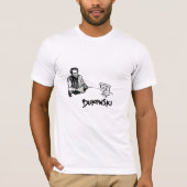 bukowski-schets t-shirt (Voorkant)