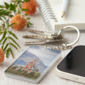 Buksnes Kerk Lofoten Noorwegen Sleutelhanger (Voorkant Rechts)