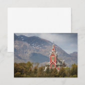 Buksnes kirke Lofoten Kaart (Voorkant / Achterkant)